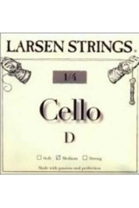 Larsen Cello D String Medium 1/2