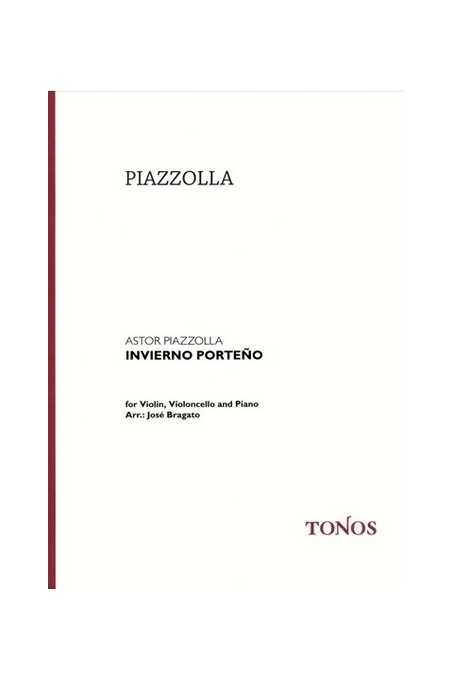 Piazzolla, Invierno Porteno (Winter) For Piano Trio (Tonos)