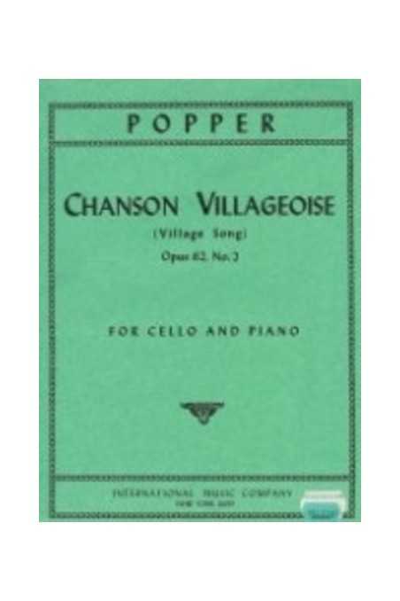 Popper, Chanson Villageoise (Village Song) For Cello (IMC)