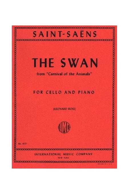 Saint- Saens The Swan For Cello (IMC)