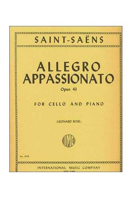 Saint Saens, Allegro Appassionato Op 43 For Cello (IMC)