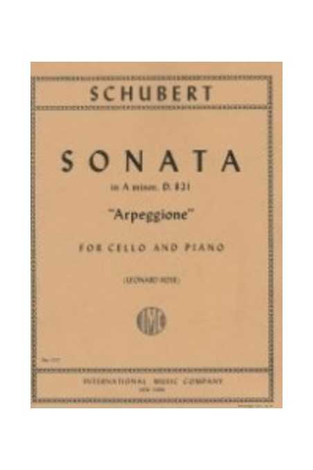 Schubert, Sonata In A Min & Arpeggione For Cello (IMC)