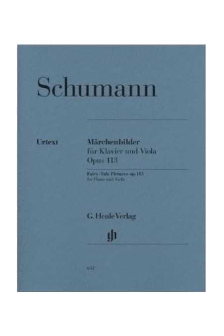 Schumann, Fairytale Pictures For Viola (Henle)
