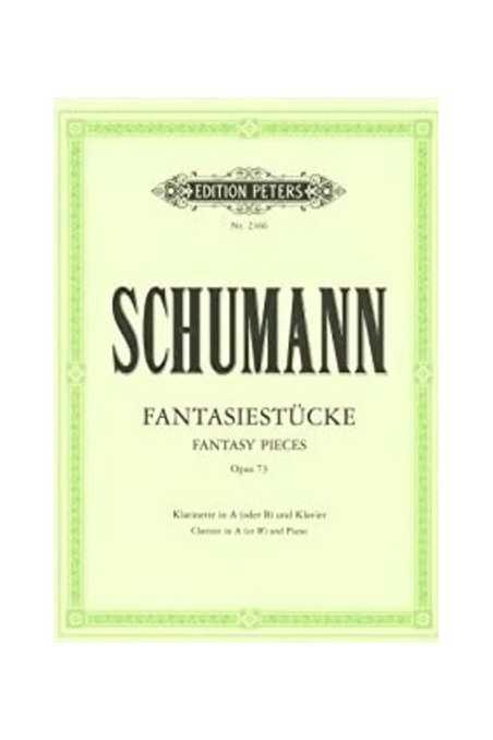 Schumann Fantasiestucke Opus 73 For Cello And Piano (Peters)