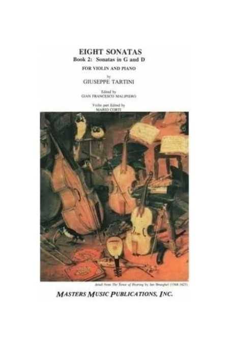 Tartini 8 Sonatas For Violin (Masters Music)