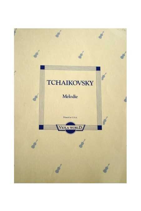 Tchaikovsky, Melodie For Viola (Viola World)