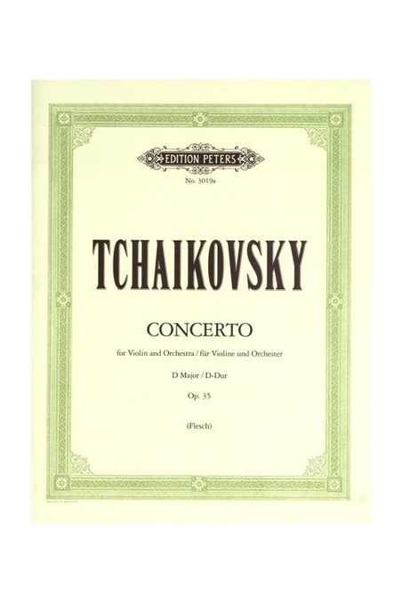 Tchaikovsky Violin Concerto in D Op. 35, edited by Carl Flesh (Peters)