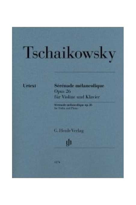 Tschaikowsky Sérénade Mélancolique Op. 26 (Henle)