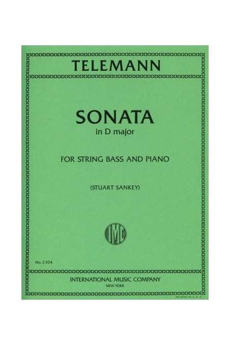 Telemann, Sonata In D Major For Double Bass arr. Sankey (IMC)