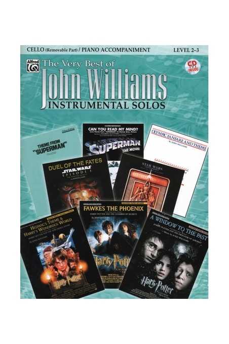The Very Best of John Williams Instrumental Solos for Cello w/CD