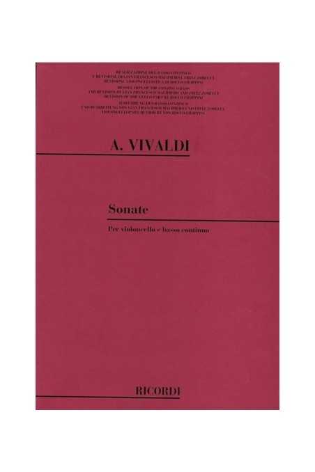 Vivaldi, Sonata For Cello And Basso Continuo ( Ricordi Edition)
