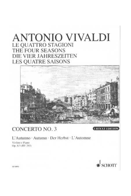 Vivaldi Concerto No. 3 'Autumn' (Peters)