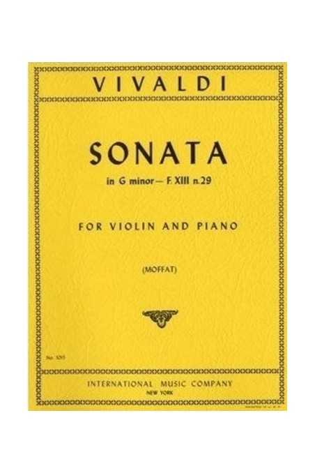 Vivaldi Sonata In G Minor For Violin (IMC)