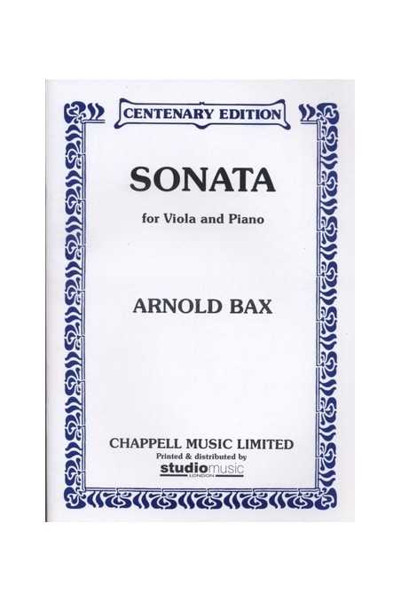 Bax, Sonata For Viola And Piano (Centenary Edition)