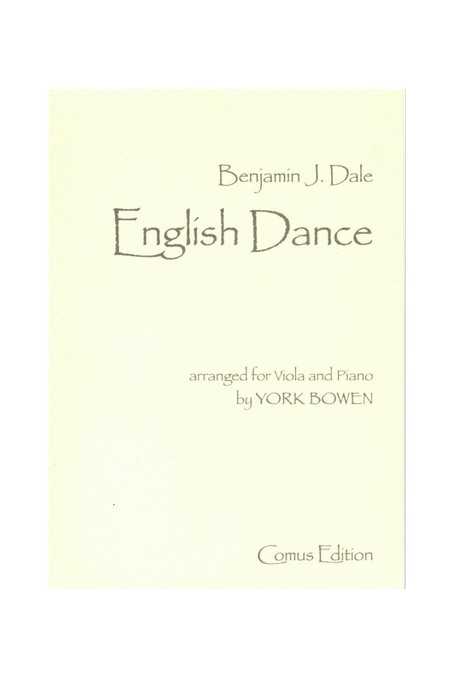 Dale, English Dance arranged for Viola and Piano by York Bowen (Comus)