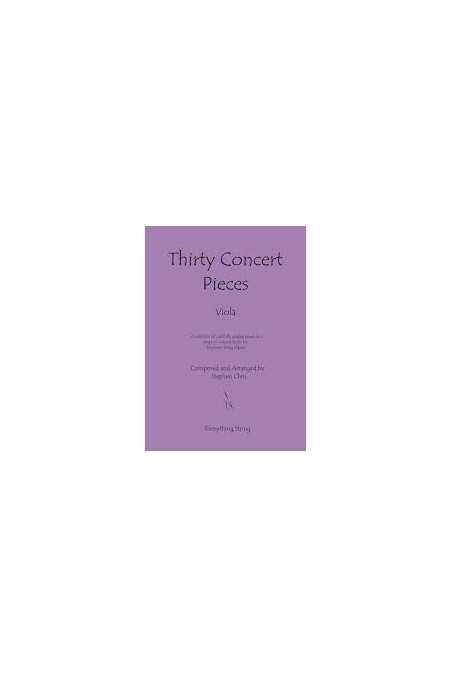Chin, Thirty Concert Pieces - Viola (Grade 1) with CD