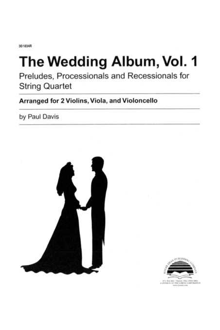 Wedding Album Vl 1 for String Quartet