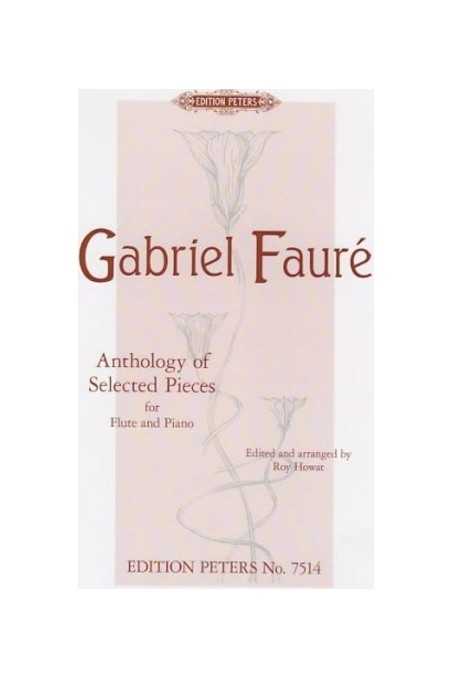 Anthology Of Selected Pieces For Violin And Piano By Faure (Peters)
