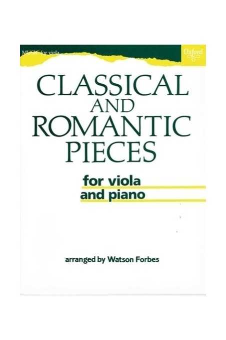 Classical And Romantic Pieces For Viola Arr. Forbes (Oxford)
