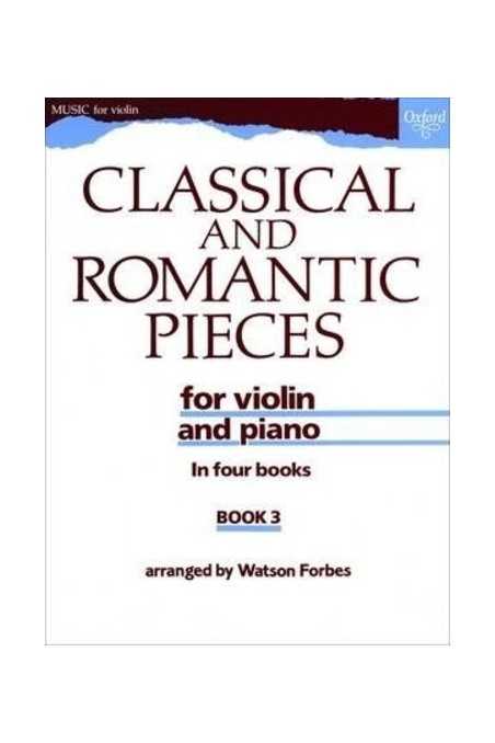 Classical and Romantic Pieces for Violin Book 3 (Forbes)