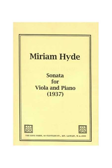 Hyde, Sonata For Viola And Piano (1937)