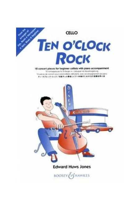 Huws Jones, Ten O'clock Rock for Cello with Piano accompaniment