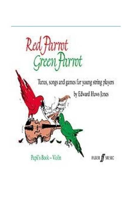 Huws Jones, Red Parrot Green Parrot for Violin Student book