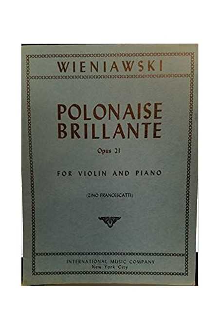 Wieniawski Polonaise Brillante Op. 21 For Violin (IMC)