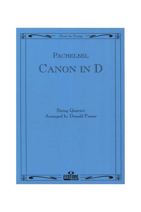 Pachelbel Canon In D For String Quartet (Fentone)