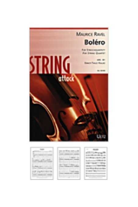 Ravel's Bolero arranged for string quartet (Uetz)