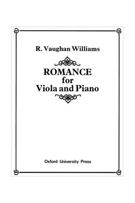 Walton Romance for Viola and Piano (Oxford)