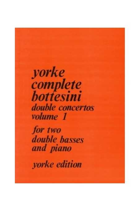 Bottesini For Double Bass Volume 1 (Yorke)