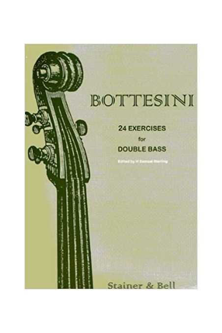 Bottesini, 24 Exercises For Double Bass (Stainer & Bell)