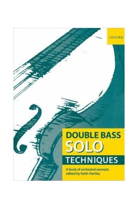 Double Bass Solo Techniques Edited By Keith Hartley
