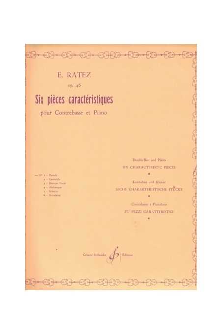 Ratez, 6 Characteristic Pieces No. 1 'Parade' For Bass