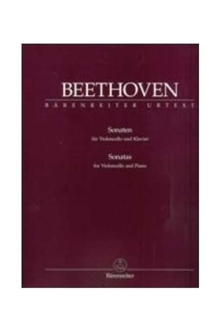 Beethoven, Sonatas For Cello And Piano Complete (Barenreiter)
