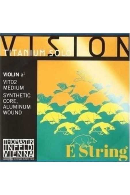 Vision Titanium Violin Solo E String by Thomastik-Infeld
