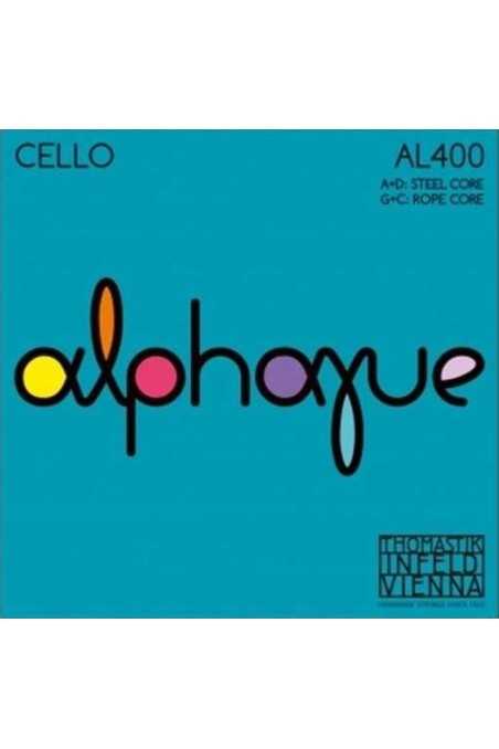Alphayue Cello String Set by Thomastik-Infeld