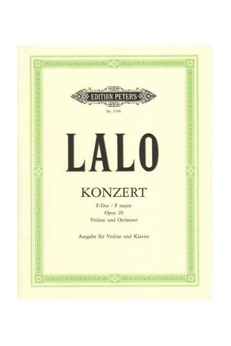 Lalo, Violin Concerto Op. 20 (Peters)