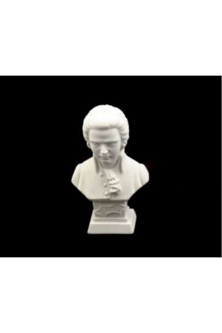 Crushed Marble Bust 11cm - Mozart