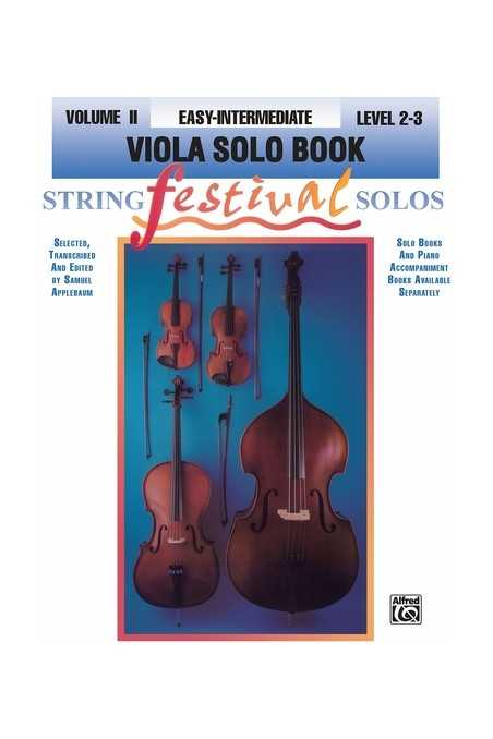 String Festival Solos for Viola Vl 2