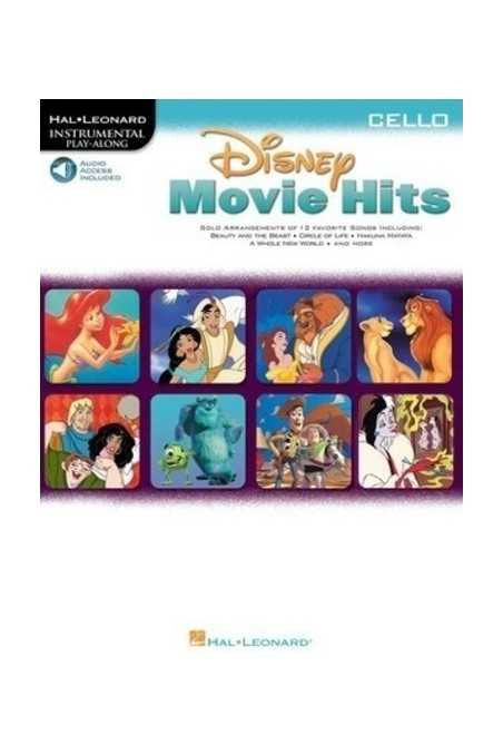 Disney Movie Hits for Cello incl. CD
