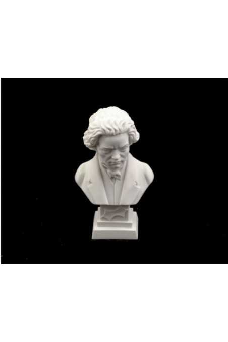 Crushed Marble Bust 11cm - Beethoven