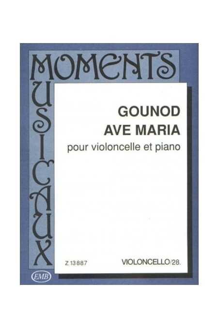 Gounod, Ave Maria For Cello & Piano (EMB)