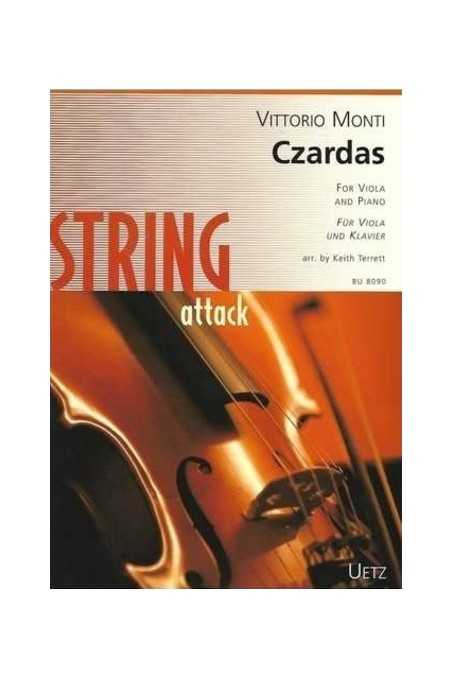 Monti Czardas arranged by Terrett for viola and piano (Uetz)
