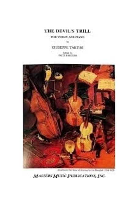 The Devil's Trills For Violin And Piano By G.Tartini (Master Music)