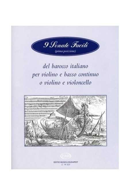 9 Sonate facili del barocco italiano (EMB)
