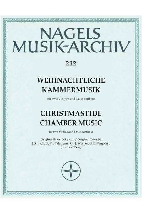 Christmastide Chamber Music For Two Violins And Basso Continuo (Baerenreiter)