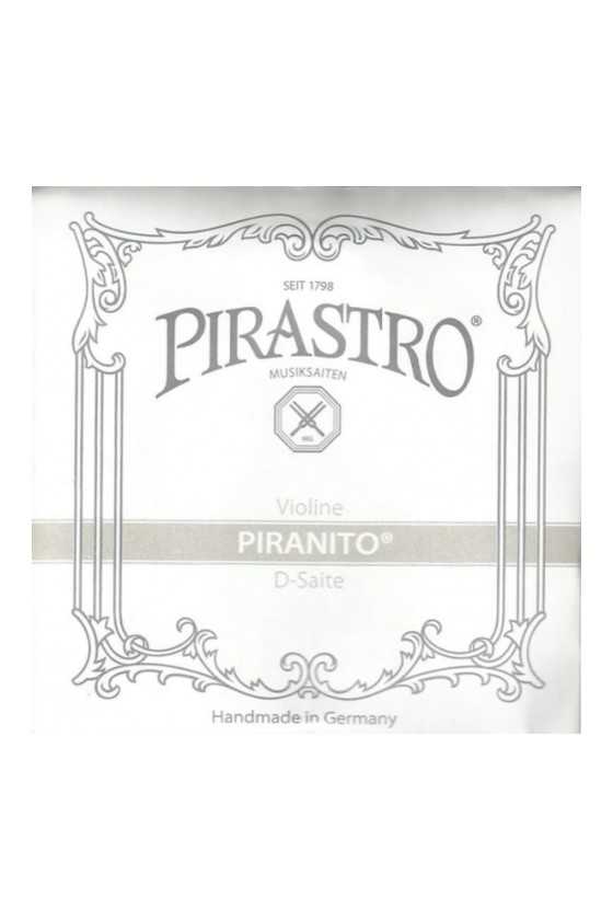 Piranito Violin D String by Pirastro