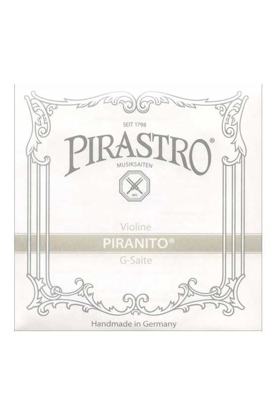 Piranito G Violin String 1/2- 3/4 by Pirastro
